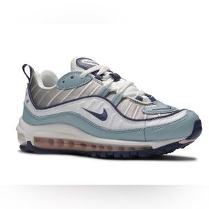 Nike Air Max 98 Light Blue and White OCEAN BLUE Shoes